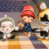 Фигурки Popmart, Skullpanda, Chaka, Hirono 4