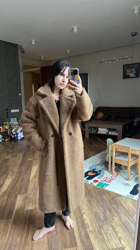 шубка тедди размер хс-м