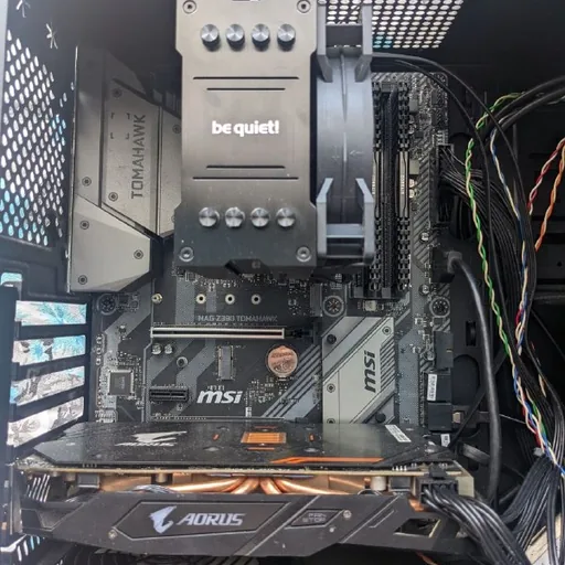 Компьютер, i5 9600K, Z390 Tomahawk, RX580, SSD 120GB