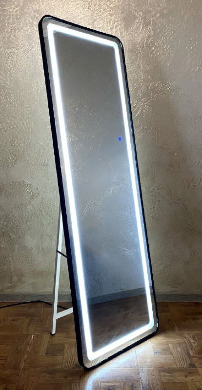 Зеркало с подсветкой напольное гримерное во весь рост