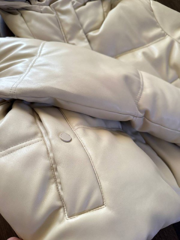 Кожаная куртка Stradivarius размер S 2