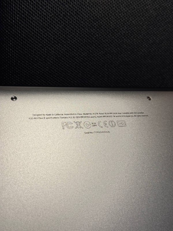 MacBook Pro Early 2011 13’’ 2