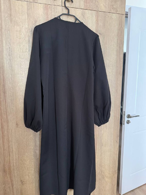 Платье женское на запах, черный, размер XL 5