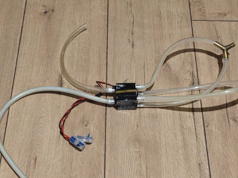 2 элемента Пельтье 12705 с 3 водоблоками