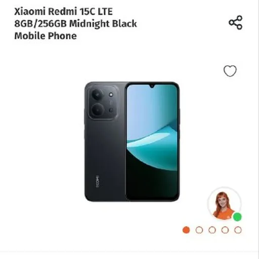 Телефон Xiaomi Redmi 15C LTE 8GB/256GB