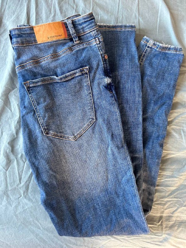 Взрослые джинсы, кофточка XS 2