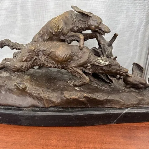 Бронзовая скульптура, Франция, П.Ж. Мене