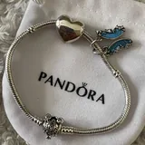 Браслет Pandora с 2 шармами 3