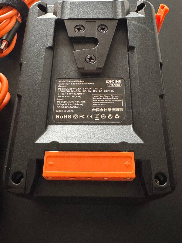 ZGCINE ZG-V99 Mini Camera V-Mount Battery 5