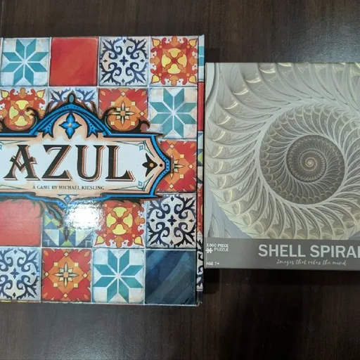 Пазлы Shell Spiral, Azul, Unsolved Case File, Dice Battle, конструктор