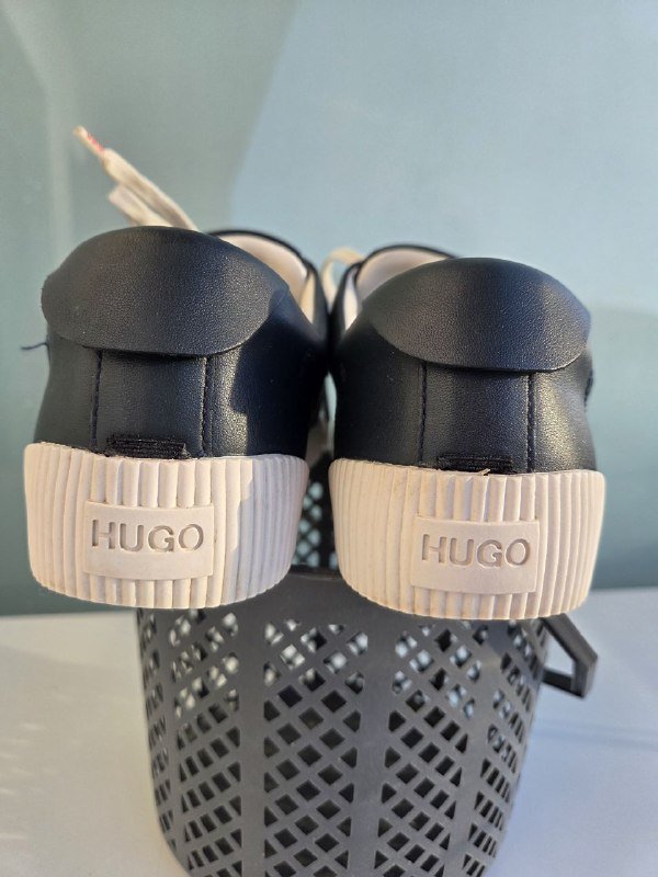 Кожаные кеды Hugo Boss, размер 38 3