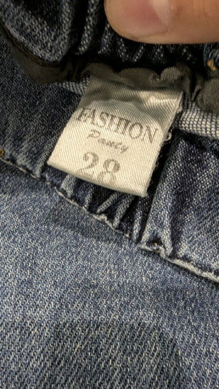 Джинсы детские голубые для 13-14 лет 8