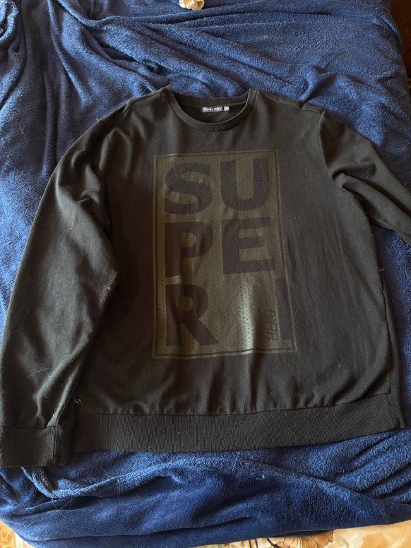 Мужская серая майка, черная кофта, черная майка, мужские ботинки 44 размер 2