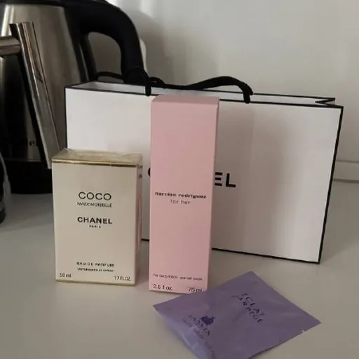Духи Chanel Coco Mademoiselle, лосьон Narciso Rodriguez, пробник Lanvin