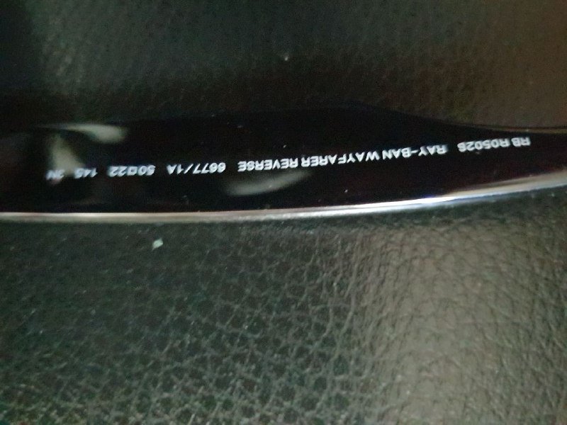 Очки Ray-Ban Wayfarer Reverse Black 3