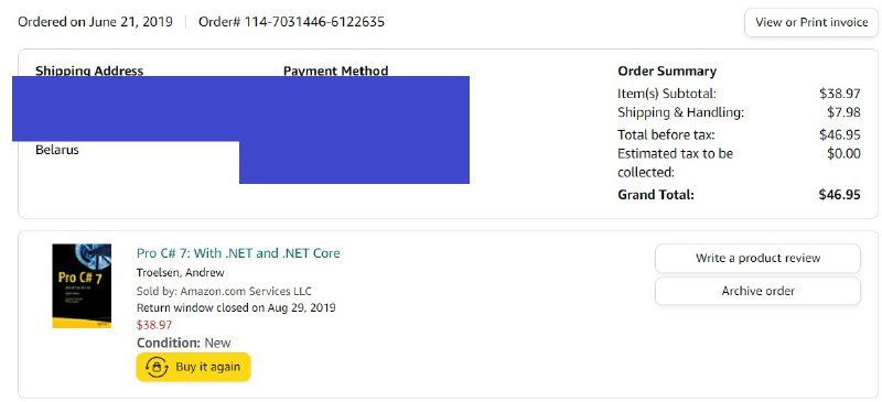 Книга Pro C# 7 с .NET и .NET Core