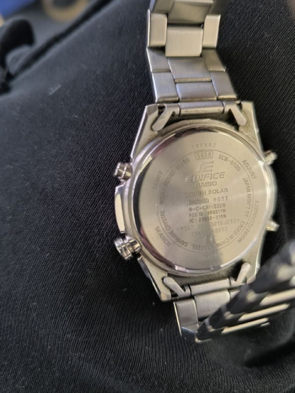 Часы Casio на солнечных батареях 5