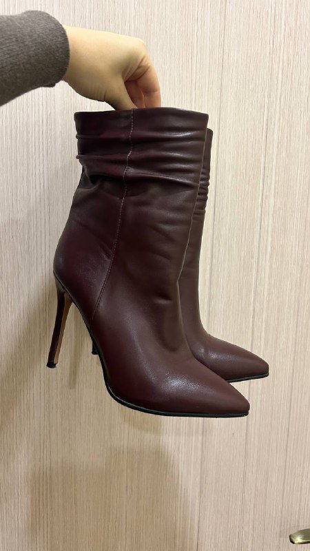 Ботильоны женские вишневые 37 размер