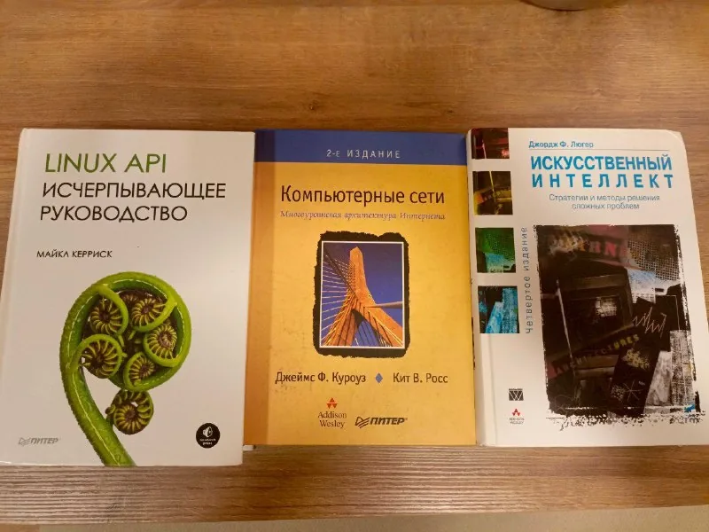 Книги по программированию, компьютерные сети, искусственный интеллект, Linux API