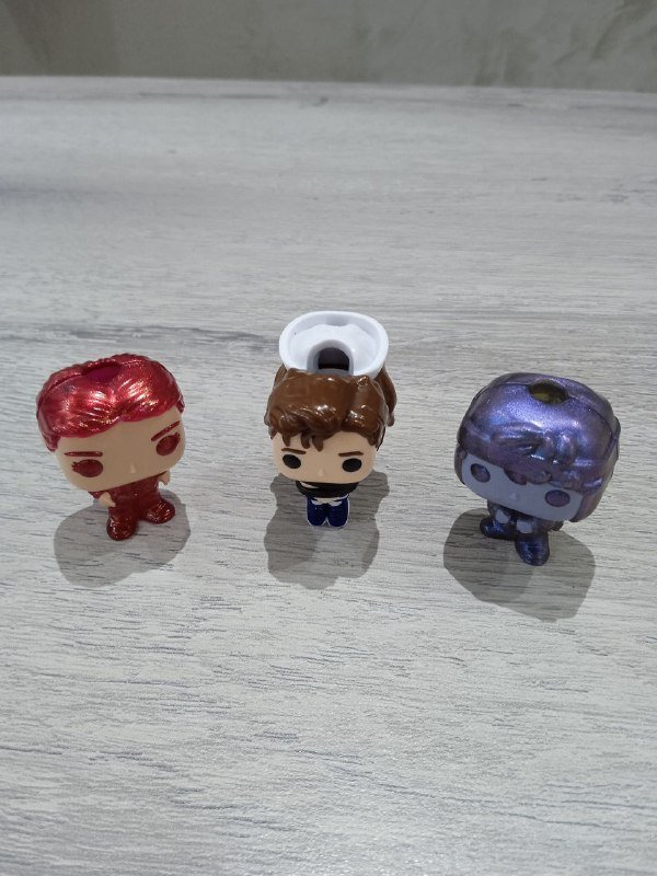 Фигурки Макс, Стив и Робин, Дастин из Очень странных дел