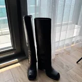 Женские сапоги, кожа, мех, 39 размер 1