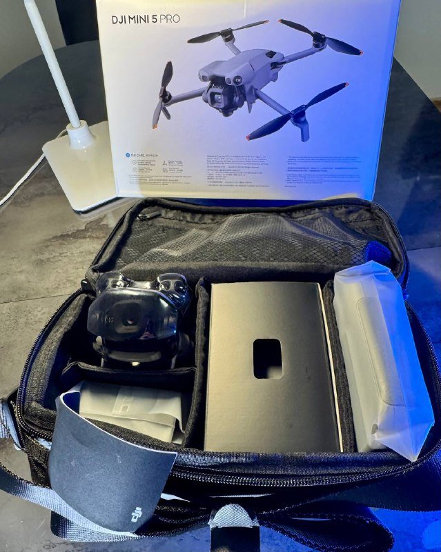 Дрон DJI Mini 5 Pro Combo Plus с аксессуарами 2