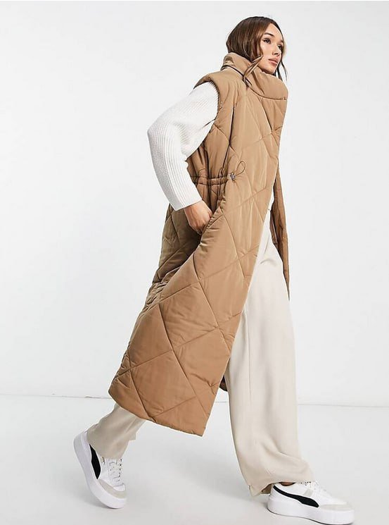 Жилет женский зимний стеганый River Island 4