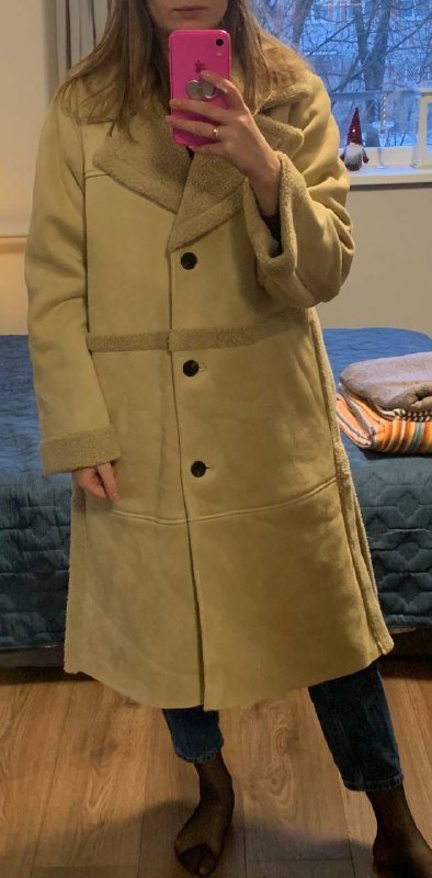 Дубленка Lime размер S oверсайз