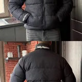 Пальто ZARA, пиджак YSL, кожаная куртка, пуховик HELLY HANSEN, свитер DIESEL, худи YZY GAP 4