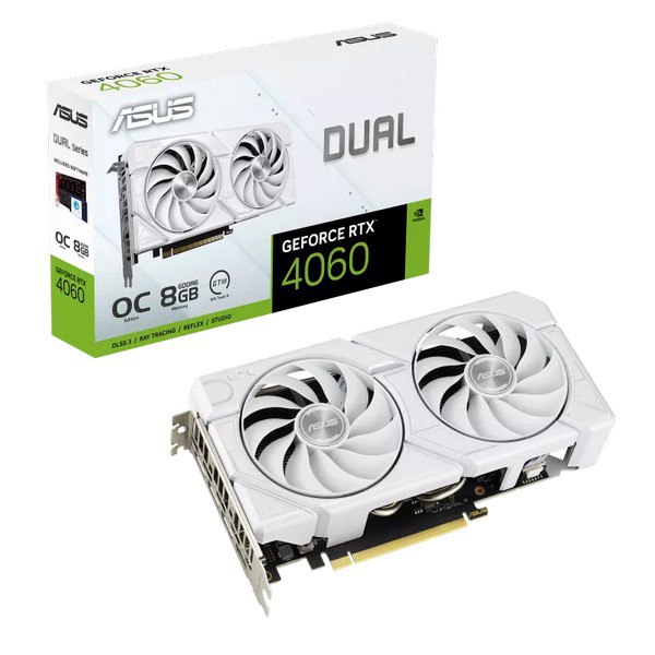 ASUS DUAL-RTX4060-O8G WHITE