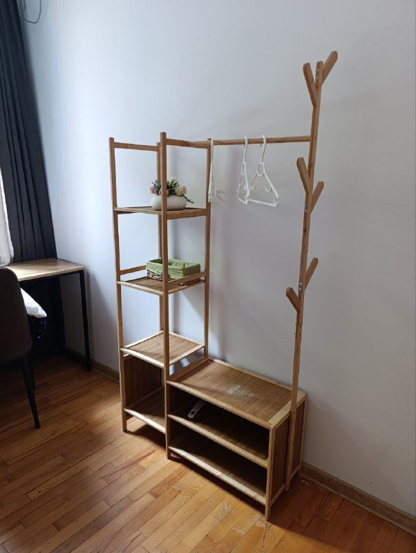 Полка с вешалкой 2