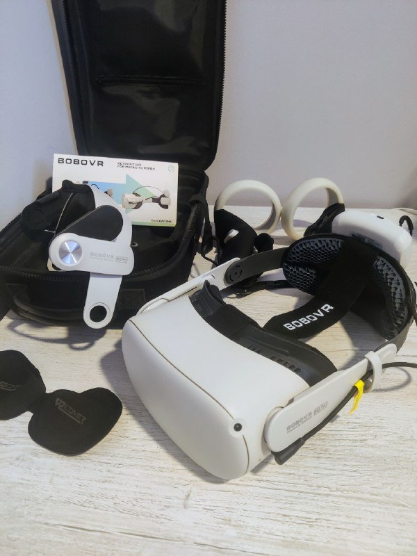 VR шлем Meta Quest 2, контроллер Xbox One, компьютер Acer Veriton, умная лампочка IKEA, набор инструментов 3