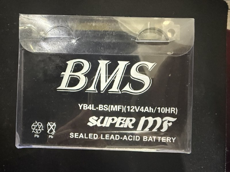 АКБ аккумуляторная батарея 12V YB4L-BS GEL 4 А·ч 2