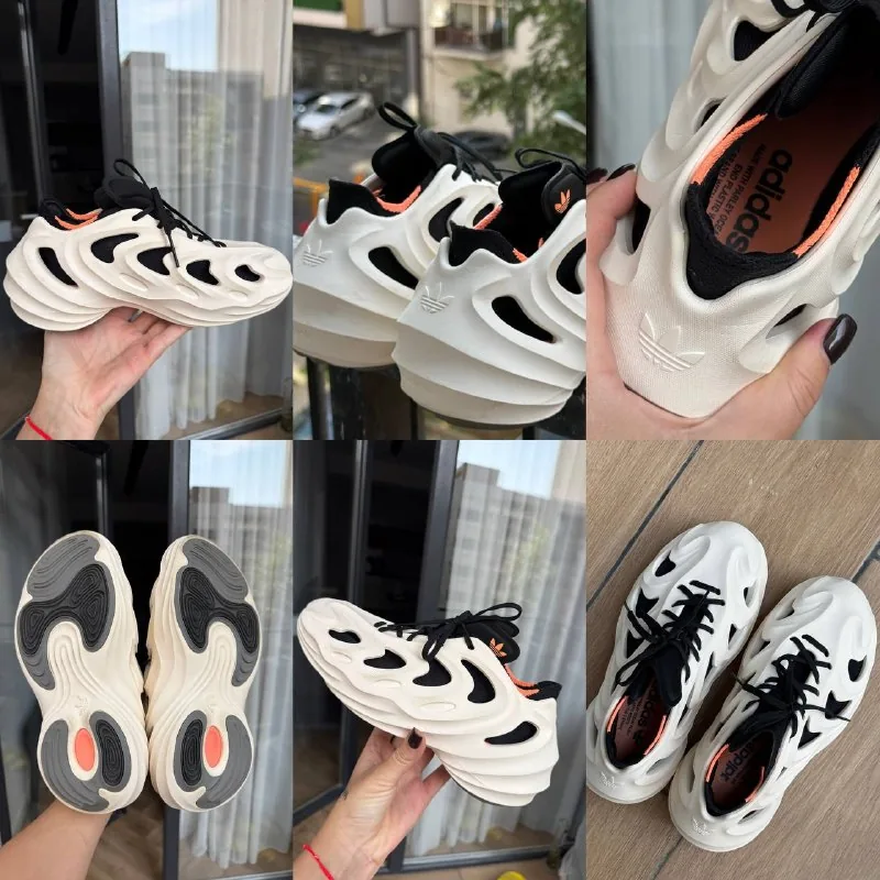 Кроссовки Adidas Adifom Q белые 1