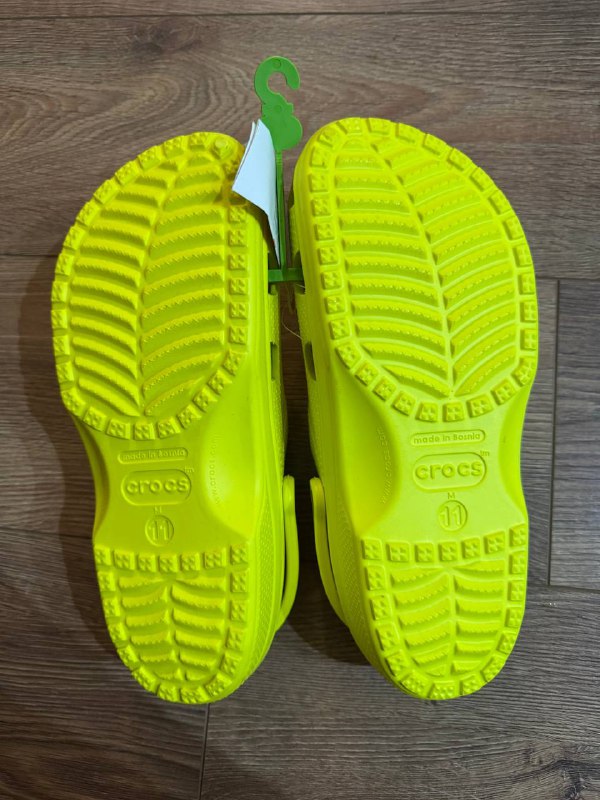 Новые оригинальные кроксы желтые 45-46 2