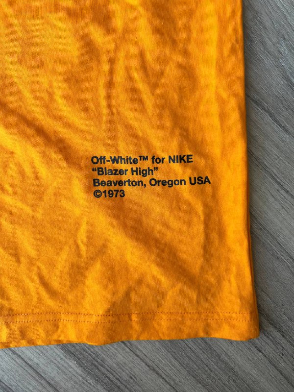 Футболка Nike x Off White NRG 4