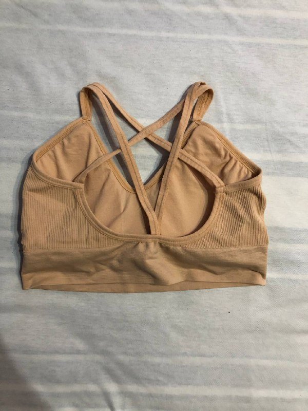 Бежевый лиф без косточек 2