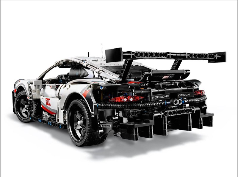 LEGO Porsche 911 коллекционный конструктор 4