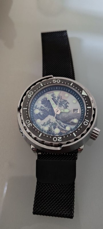Автоматические дайверские часы H5-Surf Kanagawa Tuna Diver 300M 2