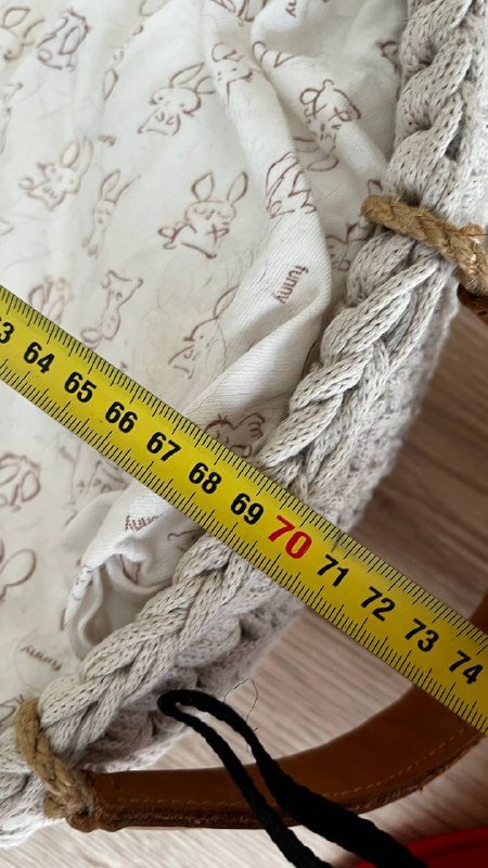 Лежанка для собаки с деревянным дном, кожаными ручками 4