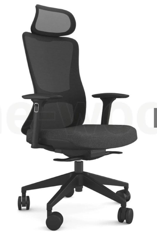 Эргономичное офисное кресло с регулируемой поддержкой спины