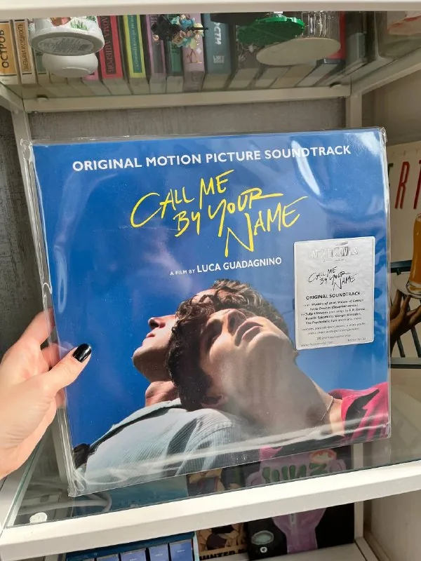 Виниловая пластинка саундтреков Call Me by Your Name 1