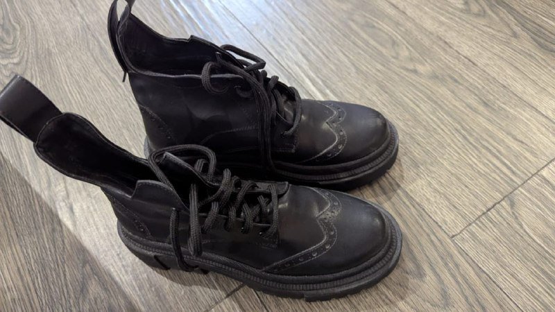 ботинки 40 размер кожзам