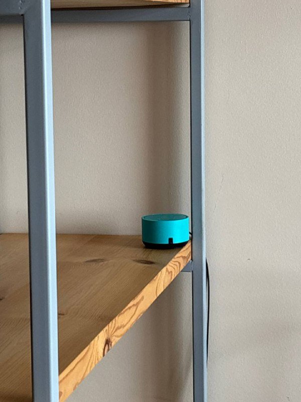 Колонка Яндекс Алиса Лайт голубая