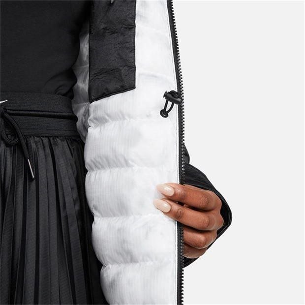 Женская куртка-пуховик NIKE L oversize черная 6