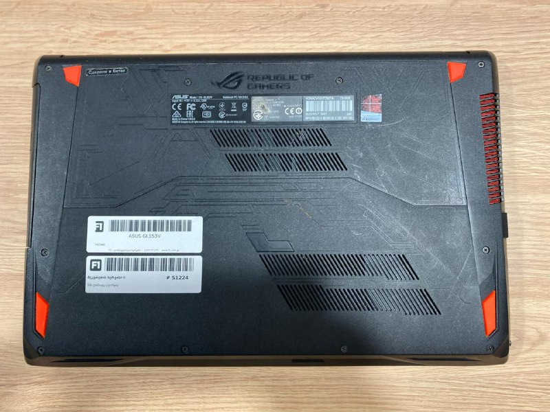 Ноутбук Asus ROG Strix GL553VE Intel i7 16Gb RAM NVIDIA GTX 1050 6