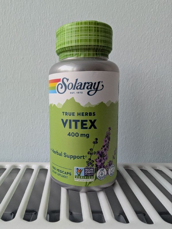 Solaray Витекс 400 мг растительные капсулы 100 шт