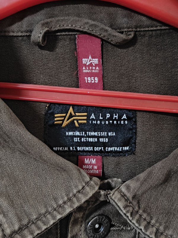 Куртка-рубашка мужская Alpha Industries размер M 3