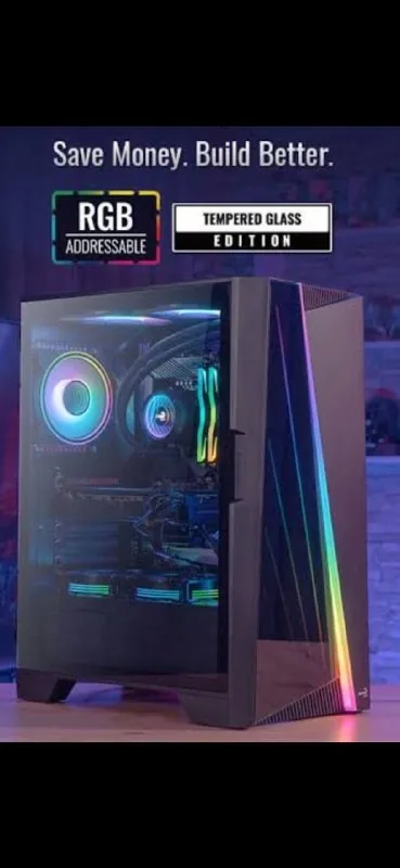 Aerocool Mirage ARGB Gaming PC Case 1