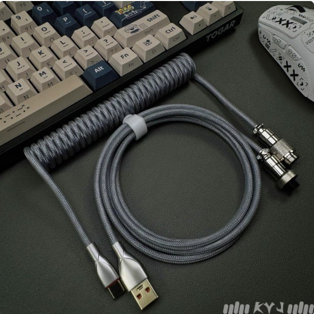 Coiled Cable для клавиатуры разных цветов 2